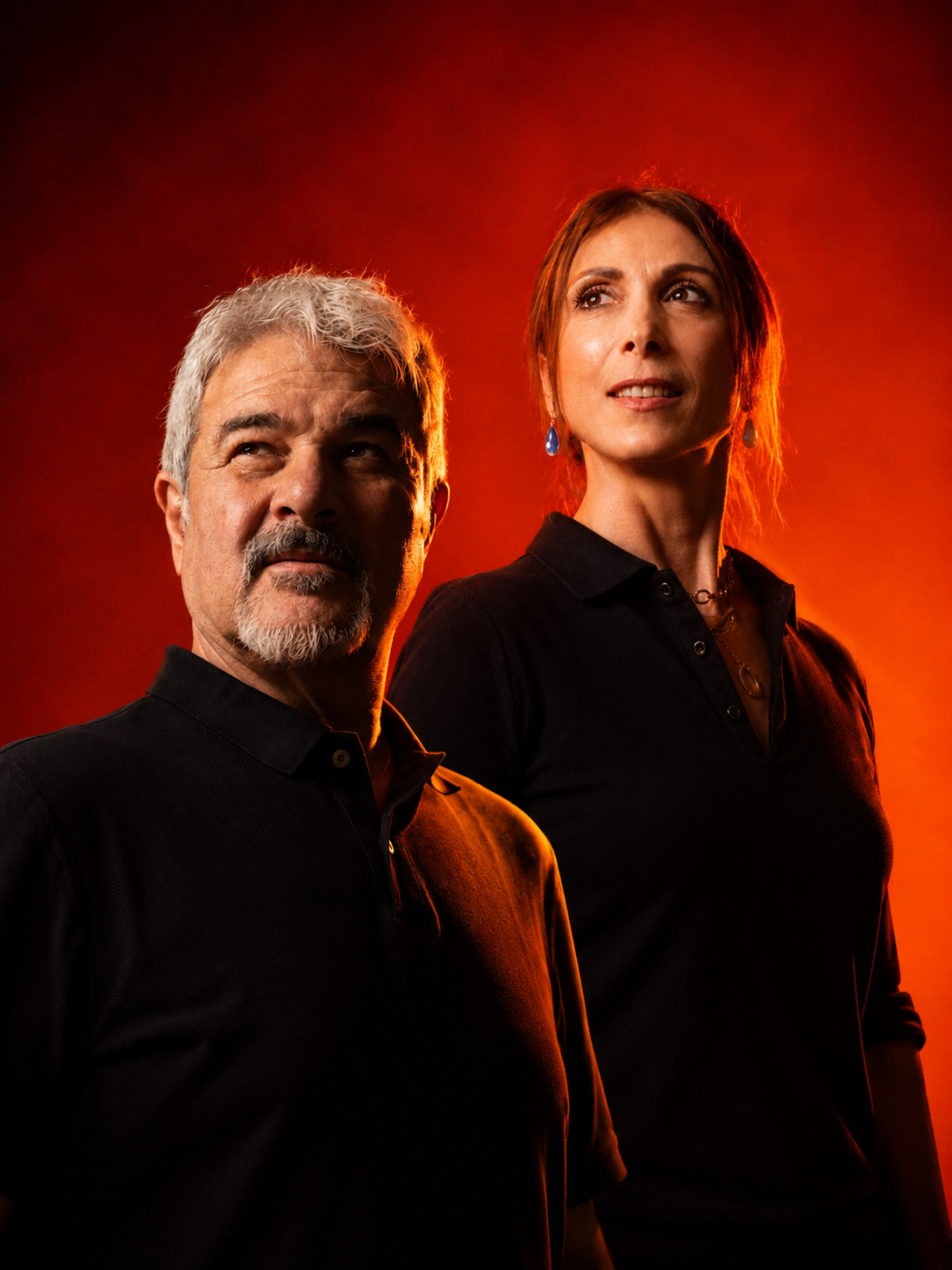 Pino Insegno e Chiara Saccà, guide di Voice Therapy Live